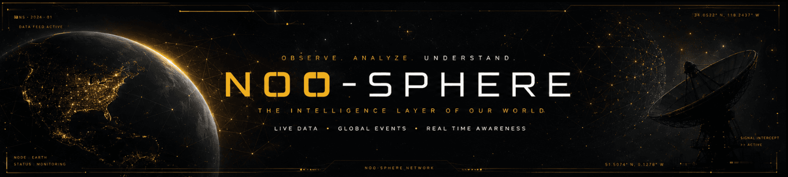 NOOSPHERE: the open-source world intelligence platform built by one developer